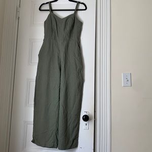 Like New Linen Blend Jumpsuit